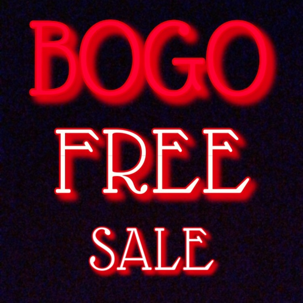 BUY ONE GET ONE FREE SALE
